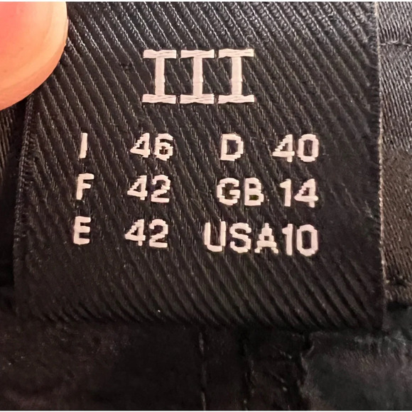 Legatte Vintage Sheer Black Embroidered Long Line Vest. Size 10. - Picture 16 of 16